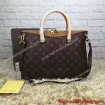 Top Grade Knockoff Louis Vuitton PALLAS Womens Safran Imperial Handbag for low price